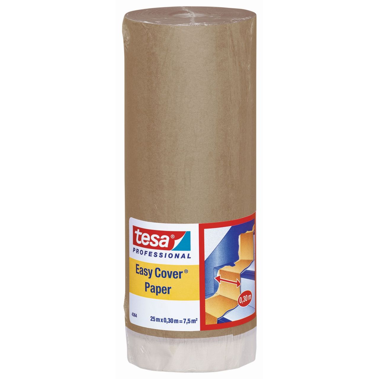 tesa 4364 Easy Cover Papel, 25m x 300mm