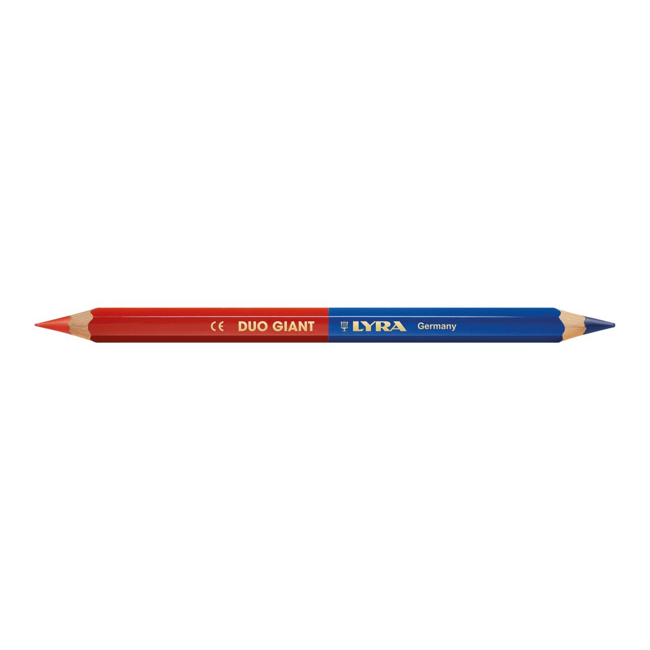 Lápiz bicolor (rojo y azul) diámetro 6,25 mm, 175 mm