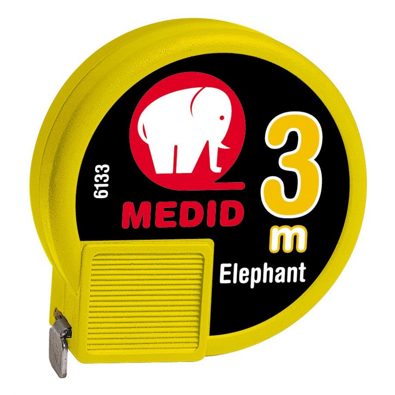 Flexómetro MEDID ELEPHANT estuche ABS 3 m x 13 mm - ref.6133