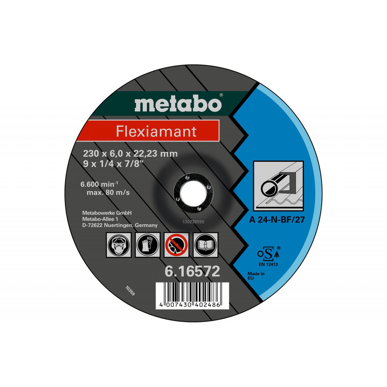 Flexiamant 125x6,0x22,23 acero, SF 27 (616730000)