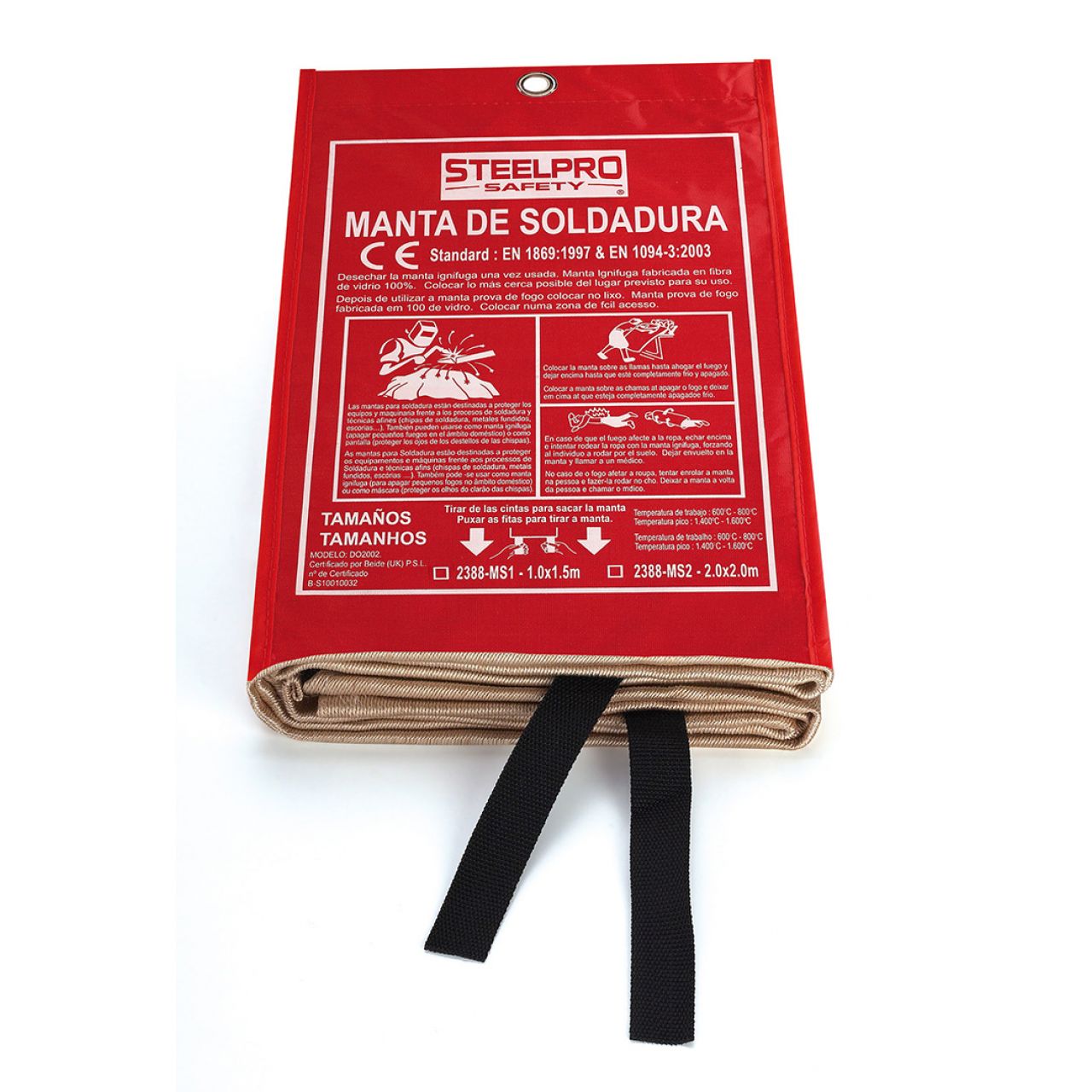 MANTA DE SOLDADURA 2x2 CM.
