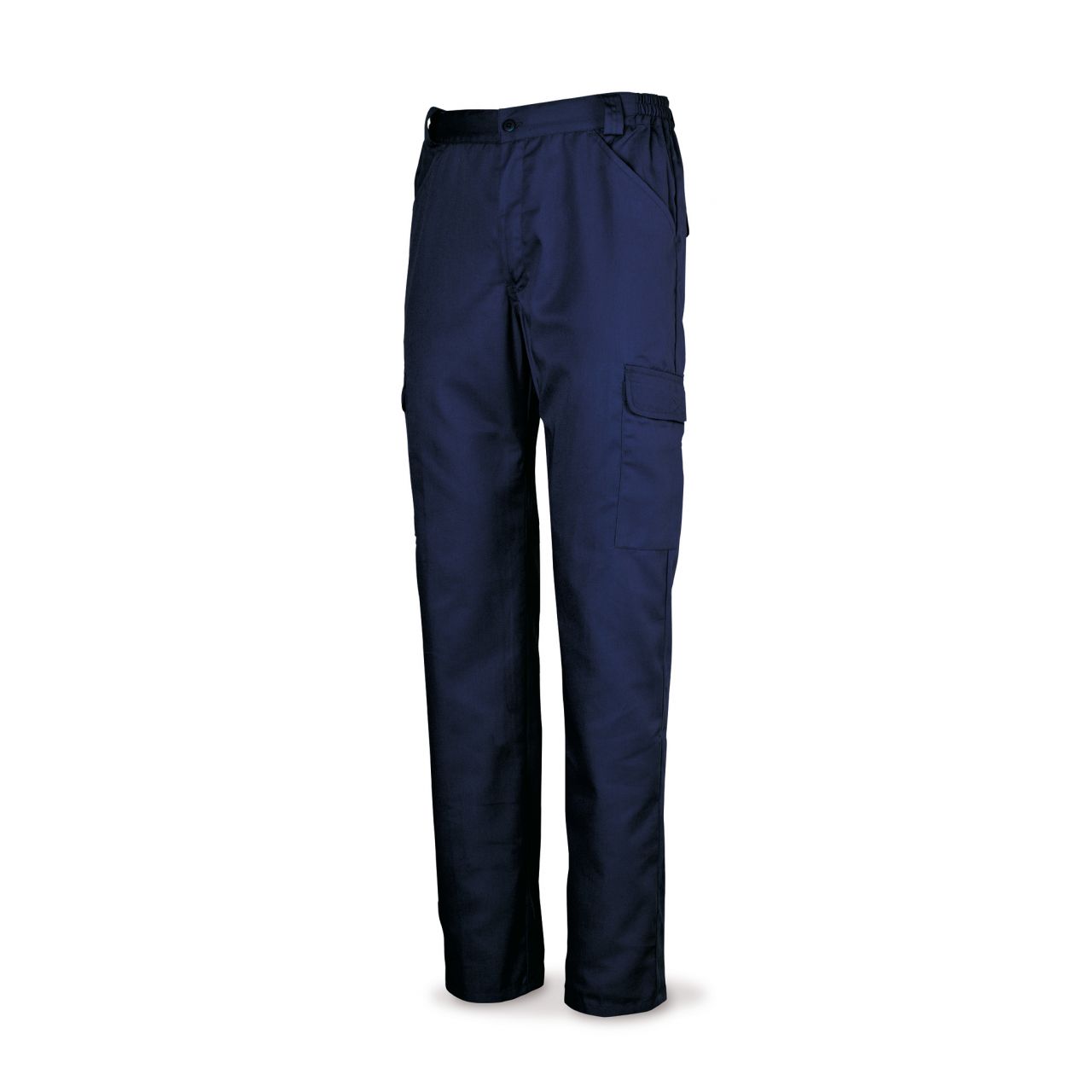 Pantalón azul marino algodón 200 g. Multibolsillos. 56