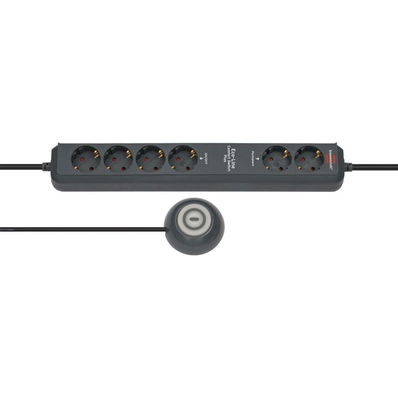 Base múltiple Eco-Line Comfort Switch Plus con interruptor mano/pie