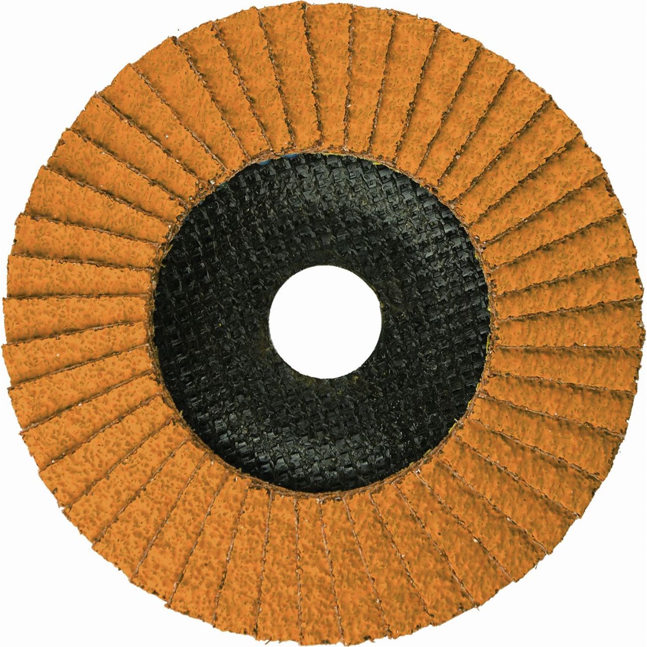 Disco de láminas abrasivo cerámico CERA MAXX de 125 mm grano 80 y base abombada
