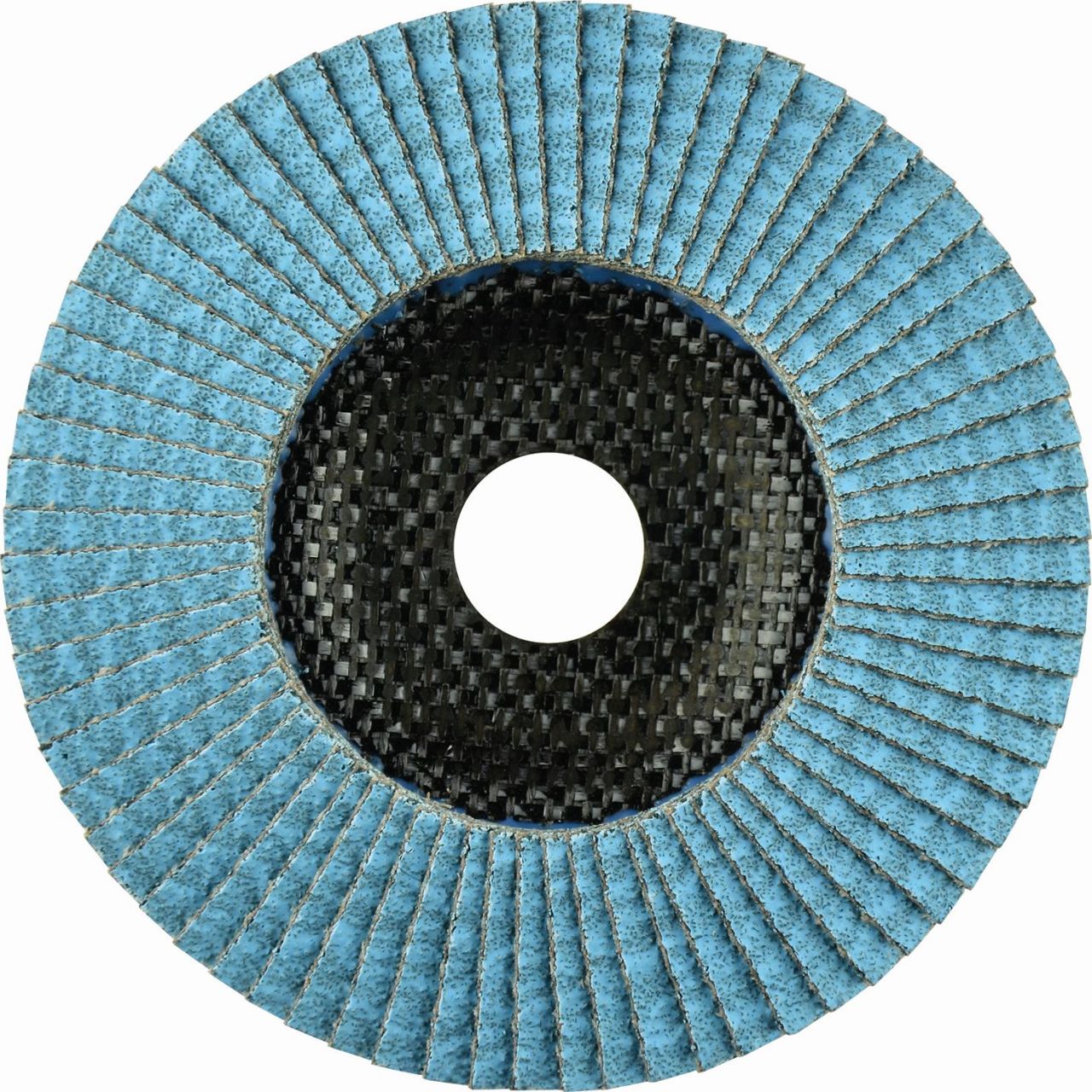 Disco de láminas abrasivo Zirconio ZIRCON MAXX de 115 mm grano 40 y base abombada