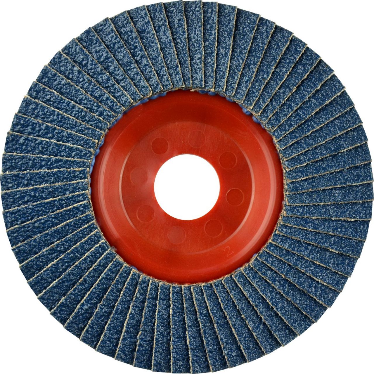 Disco de láminas abrasivo Zirconio ZIRCON TRIM (K-AZA) de 125 mm grano 40 y base plana