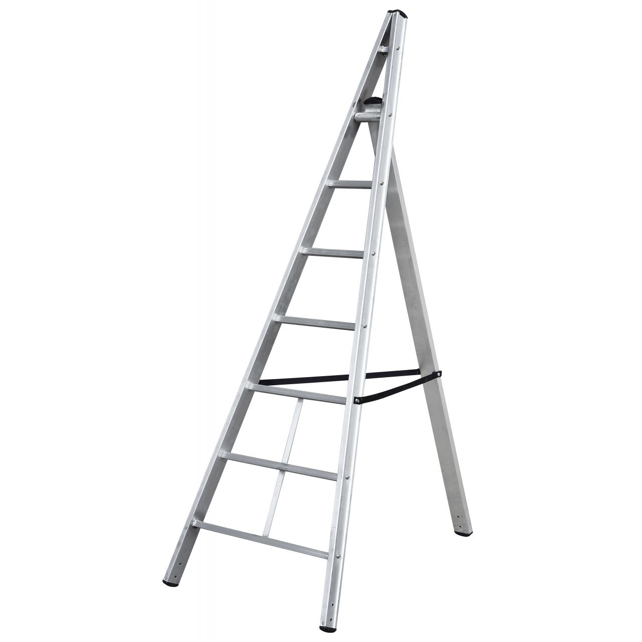 Escalera triangular de aluminio Trittika (6 peldaños)