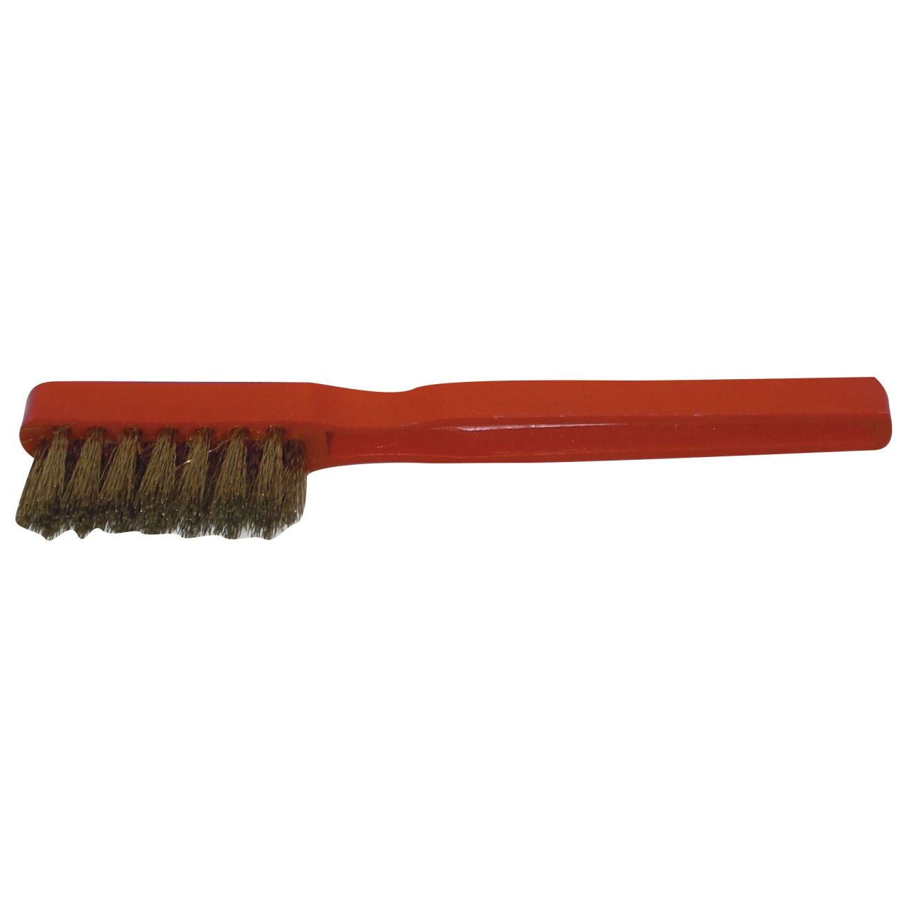 Cepillo limpia bujías con 3 hileras de acero ondulado filamento Ø 0.15 mm