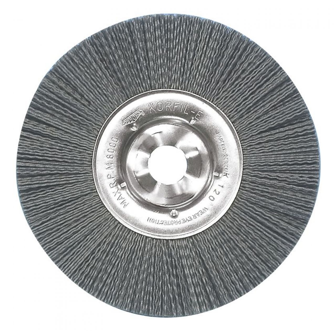 Cepillo circular filamento abrasivo de Ø 0.56 mm y grano 320 (125x16x32 )