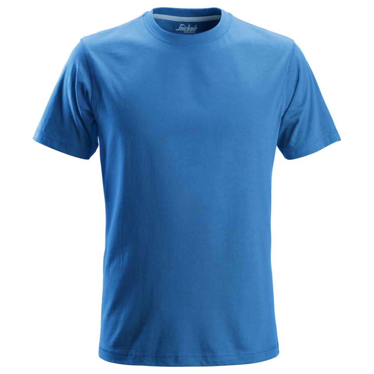 2502 Camiseta de manga corta clásica azul verdadero talla S