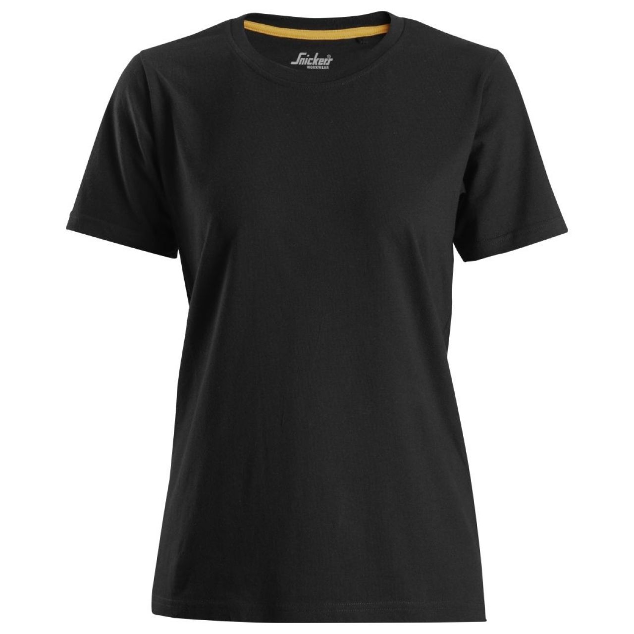 Camiseta de mujer de algodon organico AllroundWork negro talla M