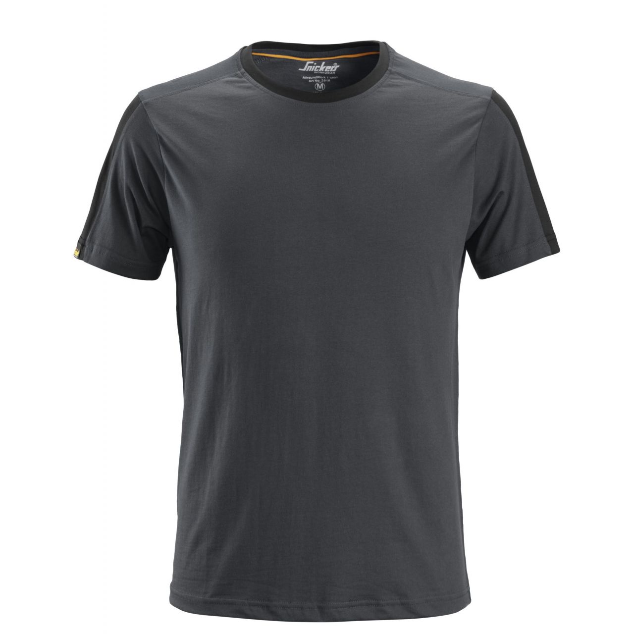 2518 Camiseta AllroundWork gris acero-negro talla M