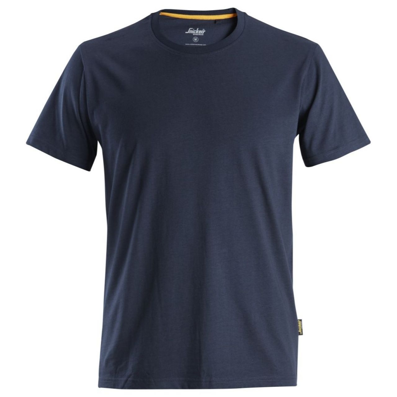 Camiseta de algodón orgánico AllroundWork Azul marino talla XXXL