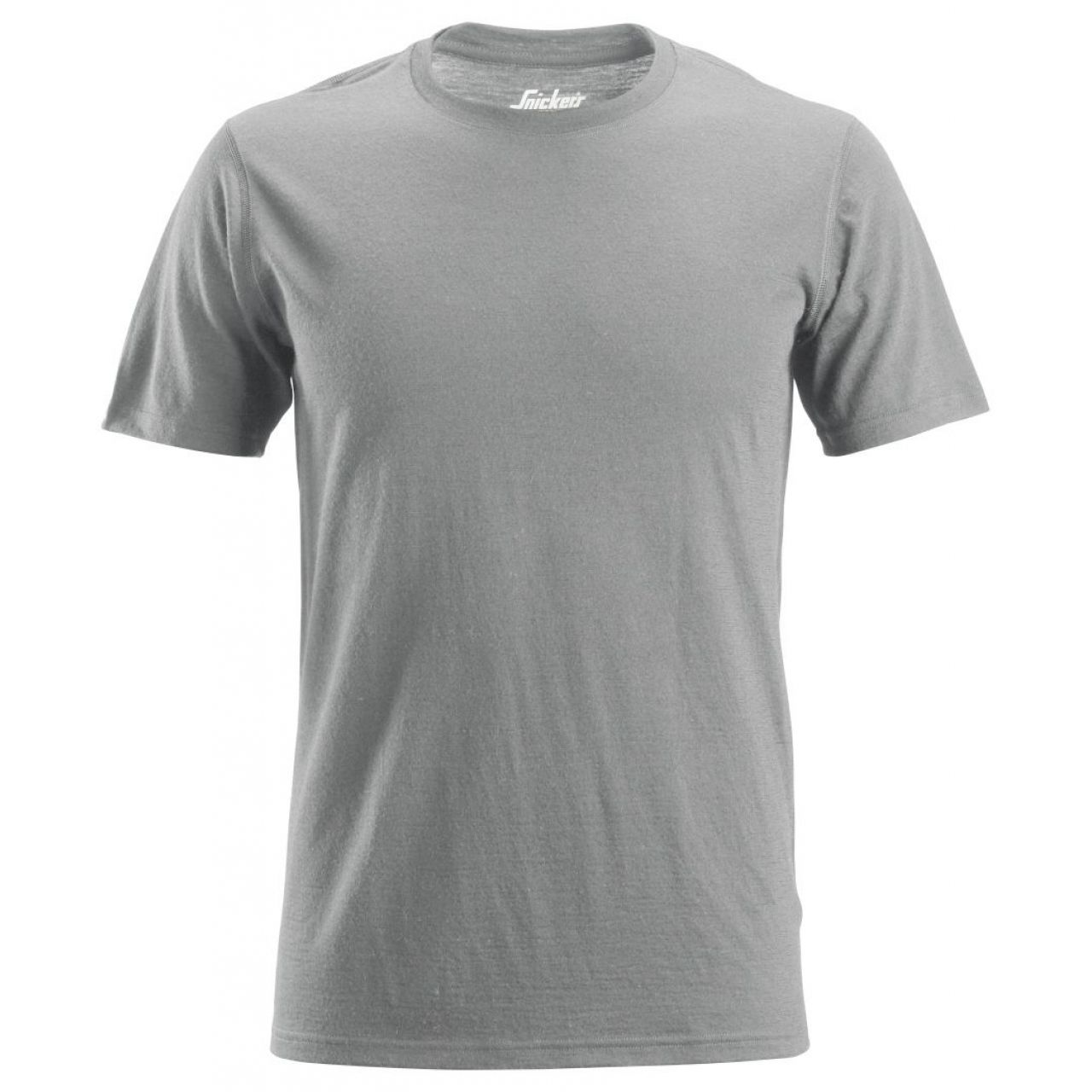 Camiseta lana AllroundWork gris melange talla XXL