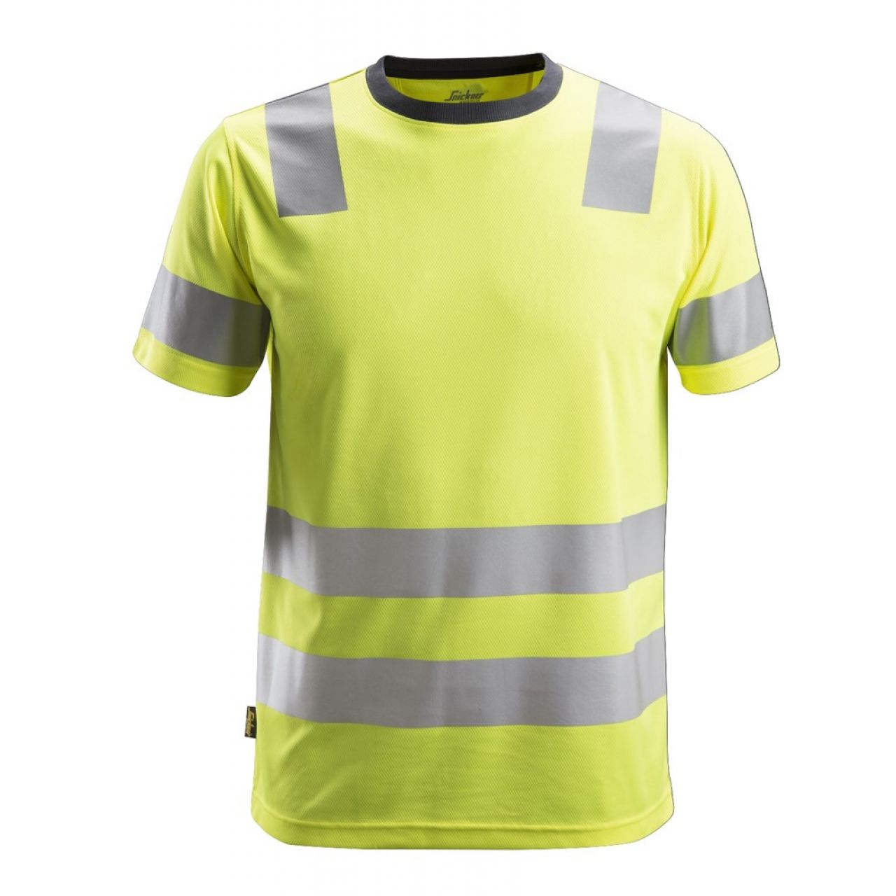 2530 Camiseta de manga corta de alta visibilidad clase 2 amarillo talla S