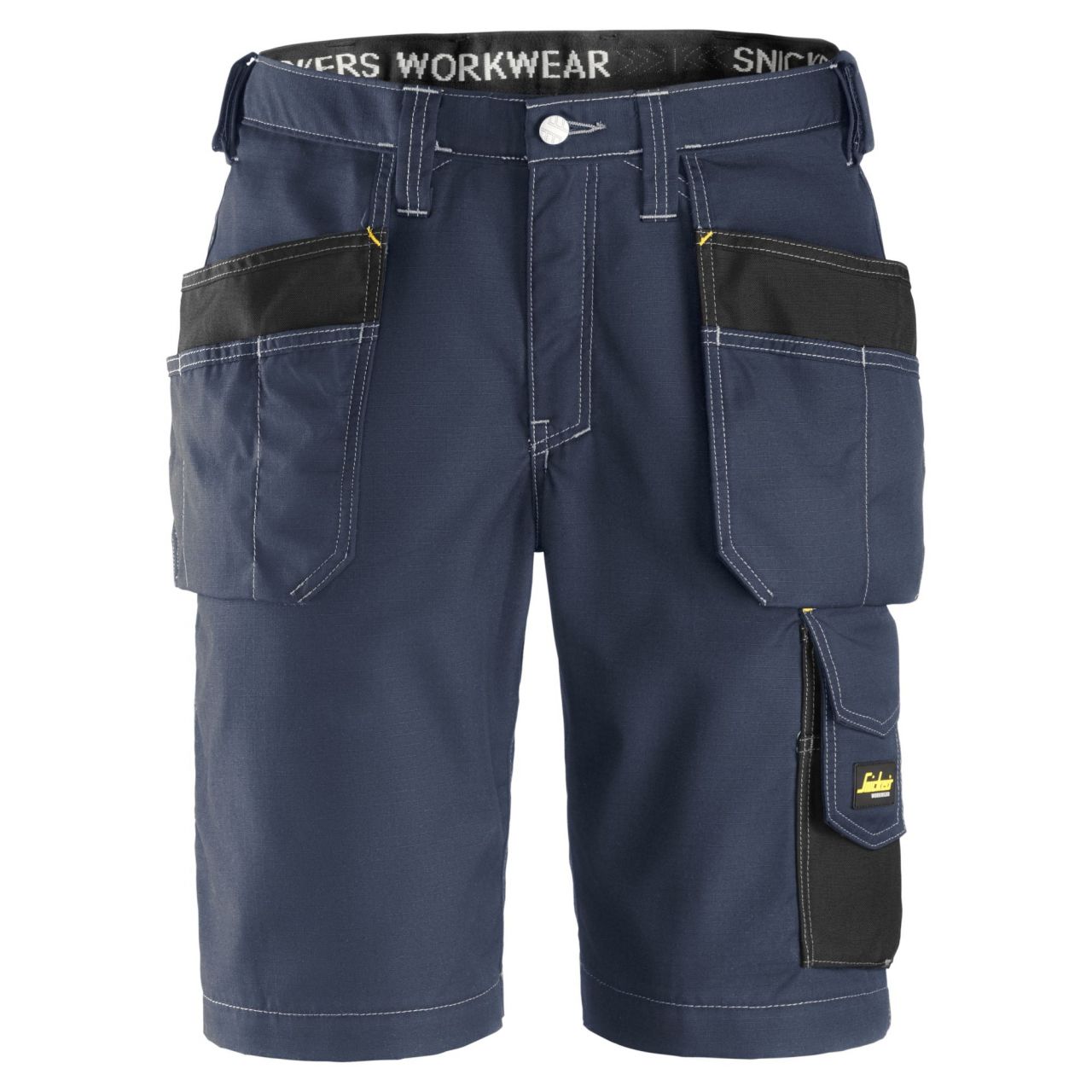 3023 Pantalón corto con con bolsillos flotantes Rip-Stop azul marino-negro talla 50