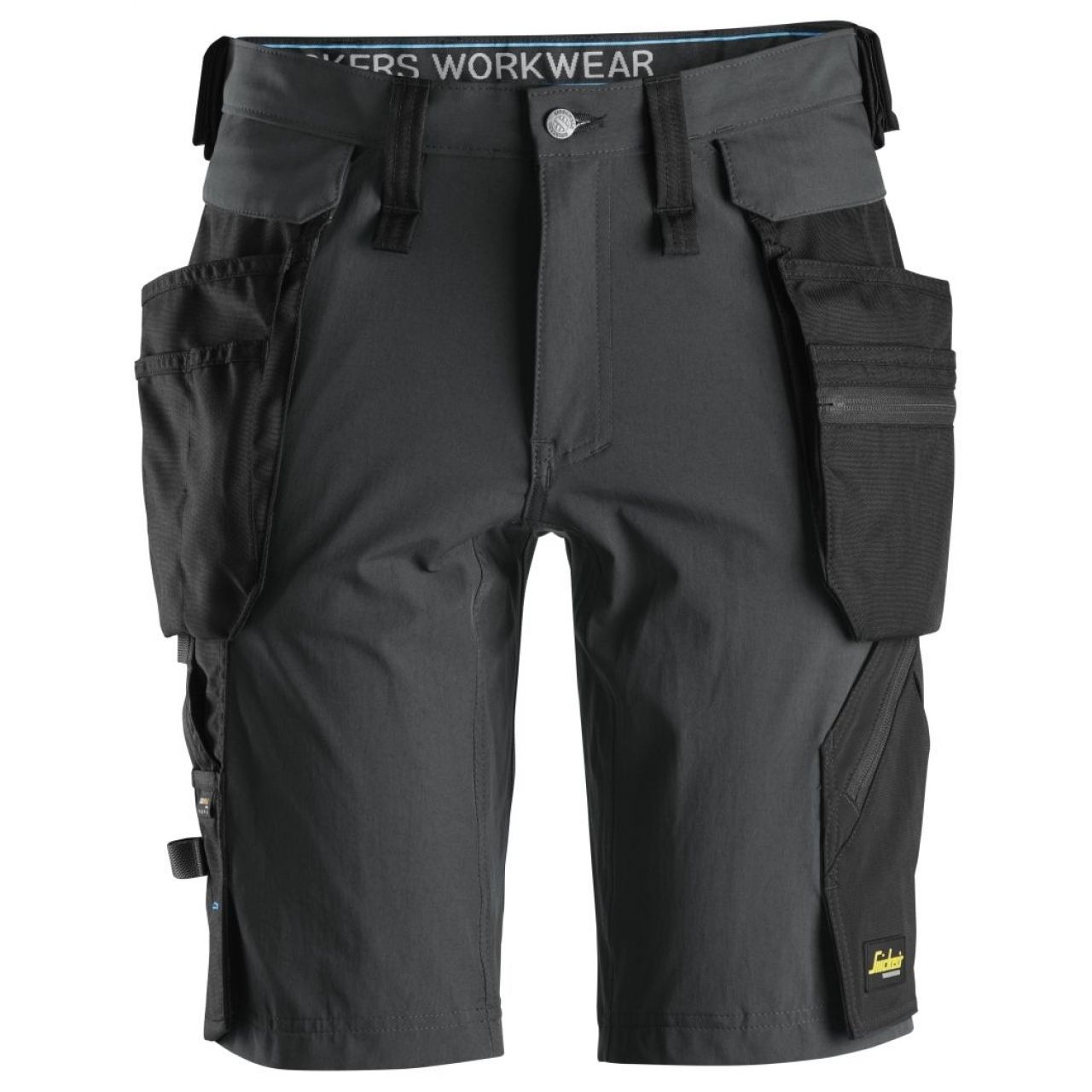 Pantalon corto + bolsillos flotantes desmontables LiteWork gris acero-negro talla 044