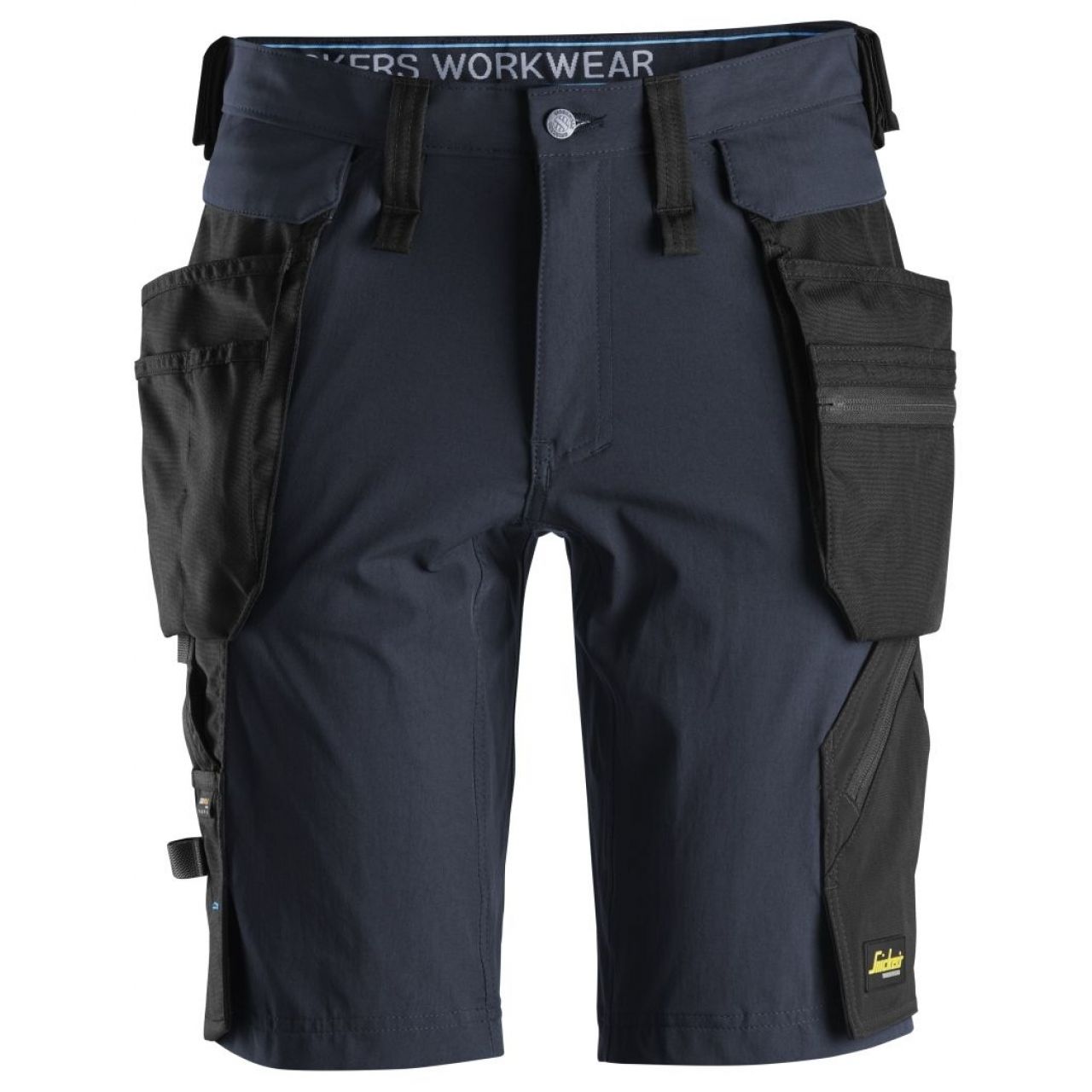 Pantalon corto + bolsillos flotantes desmontables LiteWork azul marino-negro talla 060