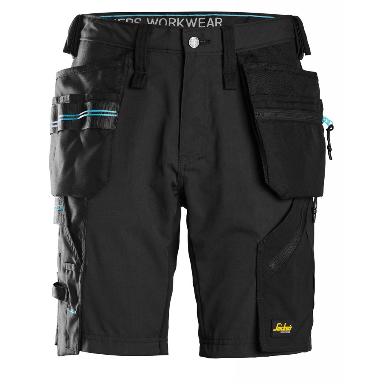 6110 Pantalones cortos de trabajo con bolsillos flotantes LiteWork 37.5® negro talla 54