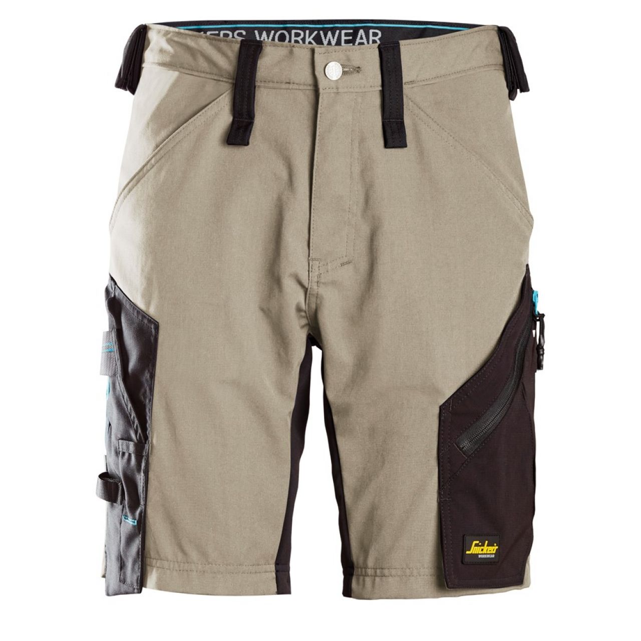 6112 Pantalones cortos de trabajo LiteWork 37.5® beige-negro talla 48