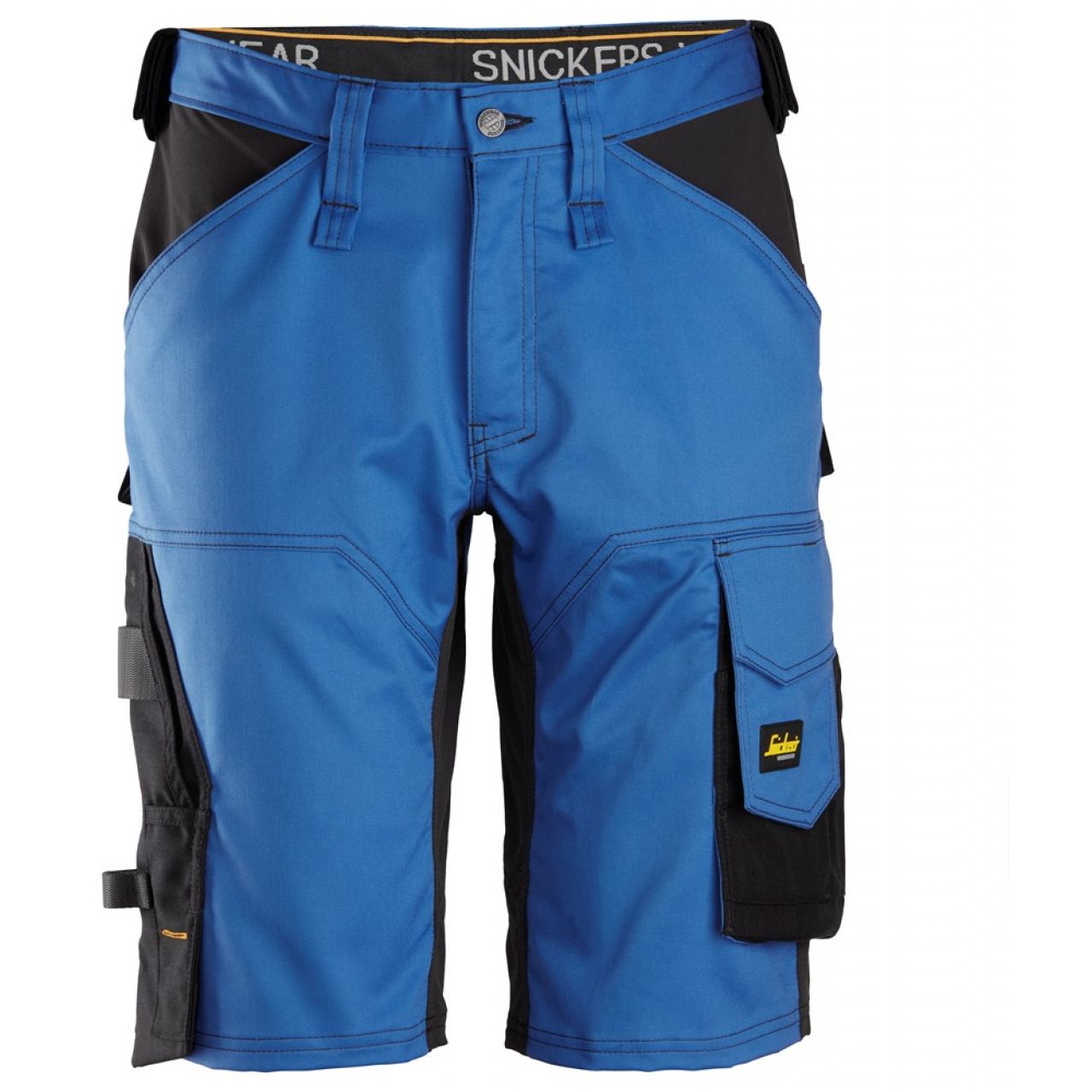 Pantalon corto elastico holgado AllroundWork azul-negro talla 056