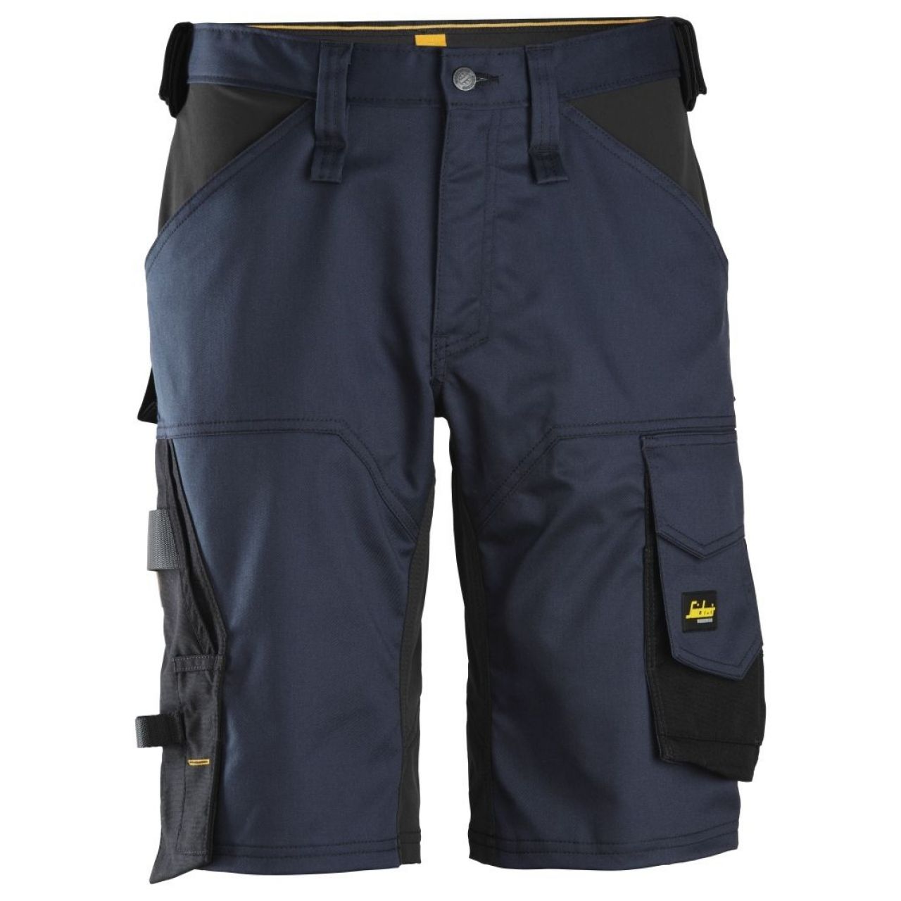 Pantalon corto elastico holgado AllroundWork azul marino-negro talla 064
