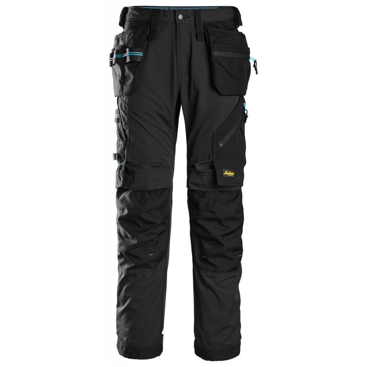6210 Pantalones largos de trabajo con bolsillos flotantes LiteWork 37.5® negro talla 192