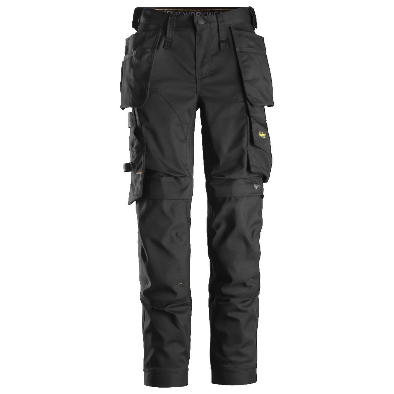 Pantalon elastico mujer bolsillos flotantes AllroundWork negro talla 020