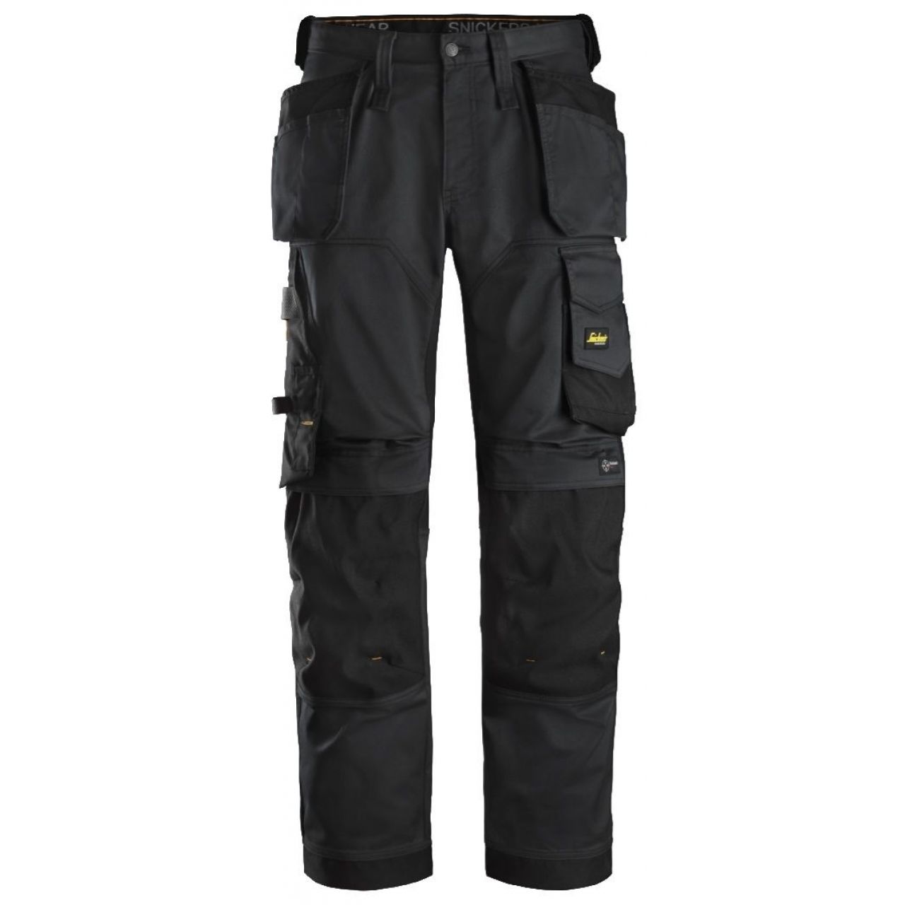 Pantalon elastico ajuste holgado AllroundWork bolsillos flotantes negro talla 108