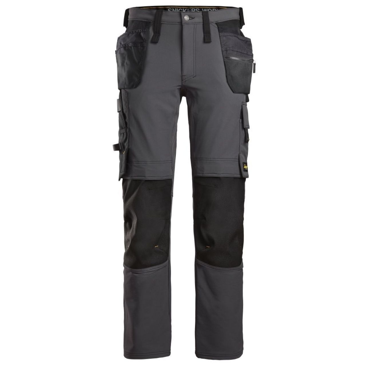 Pantalon elastico AllroundWork bolsillos flotantes gris acero-negro talla 108