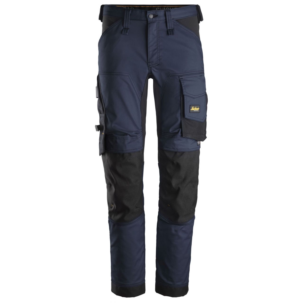 Pantalones elásticos AllroundWork Azul Marino-Negro talla 100