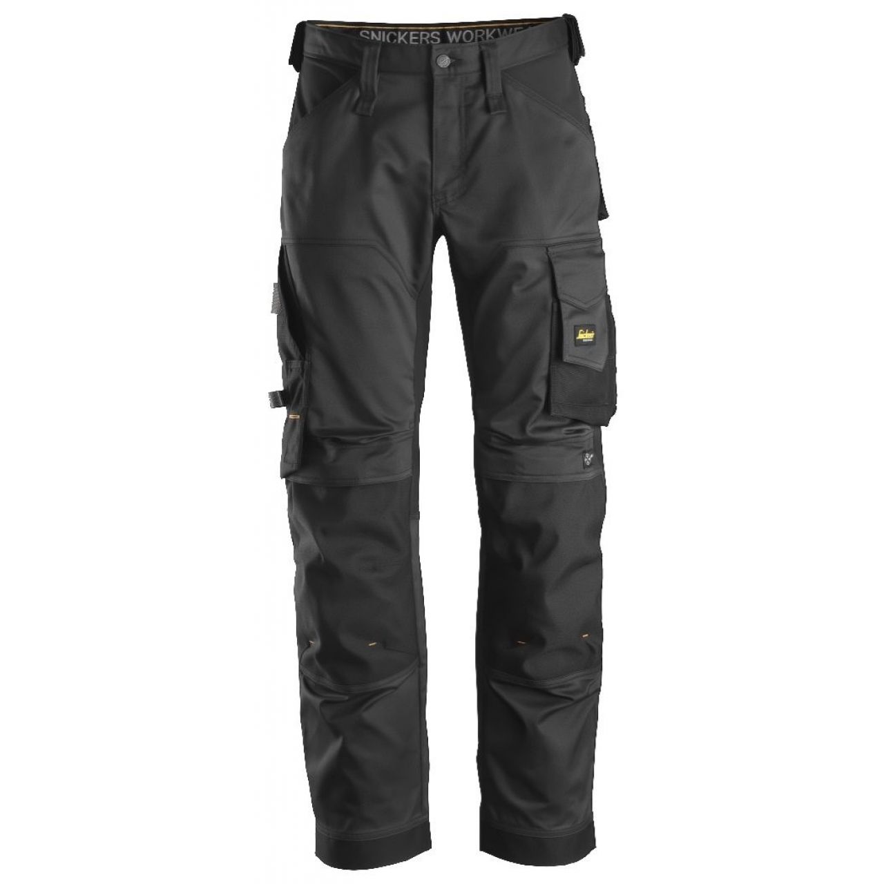 Pantalon elastico ajuste holgado AllroundWork negro talla 250