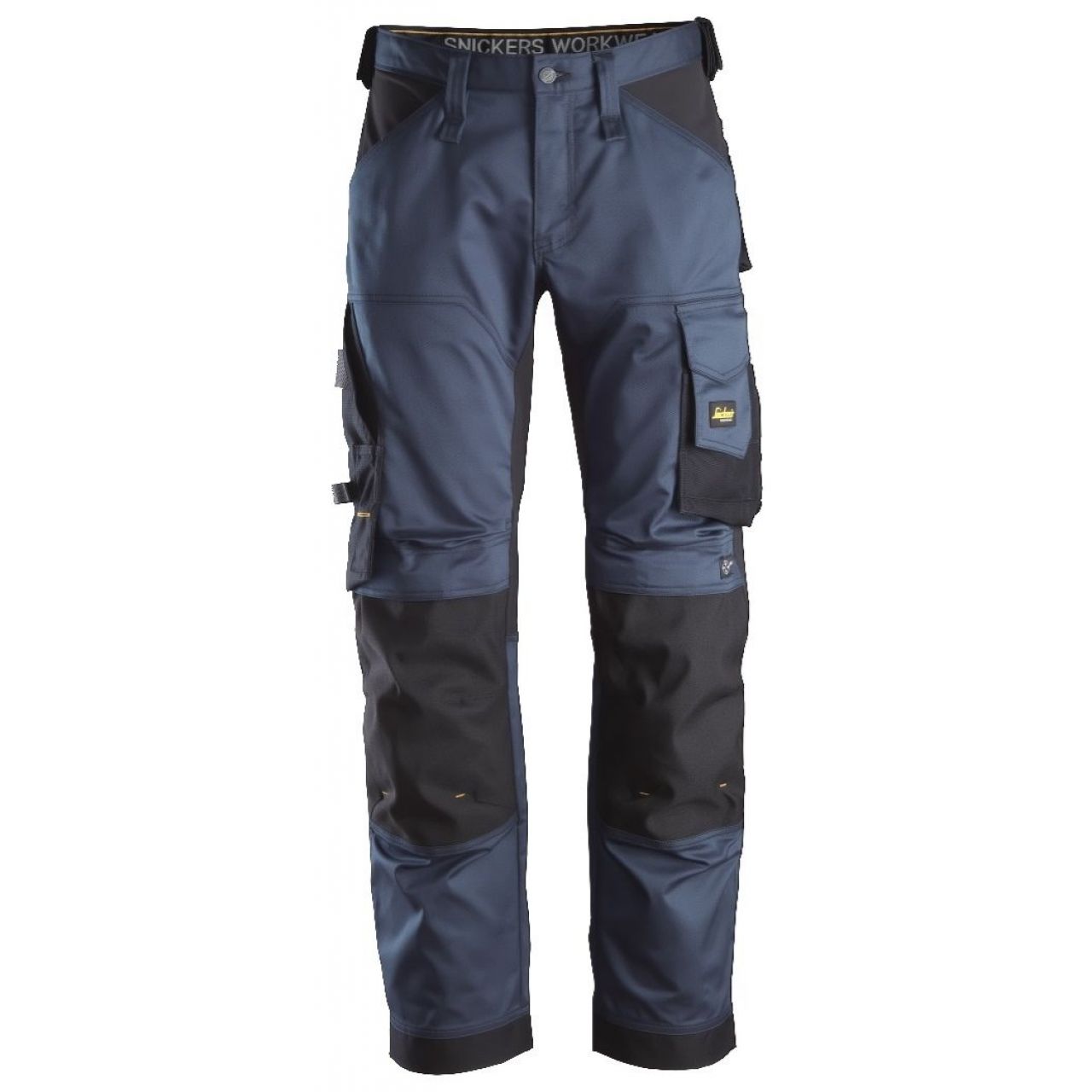 Pantalon elastico ajuste holgado AllroundWork azul marino-negro talla 092