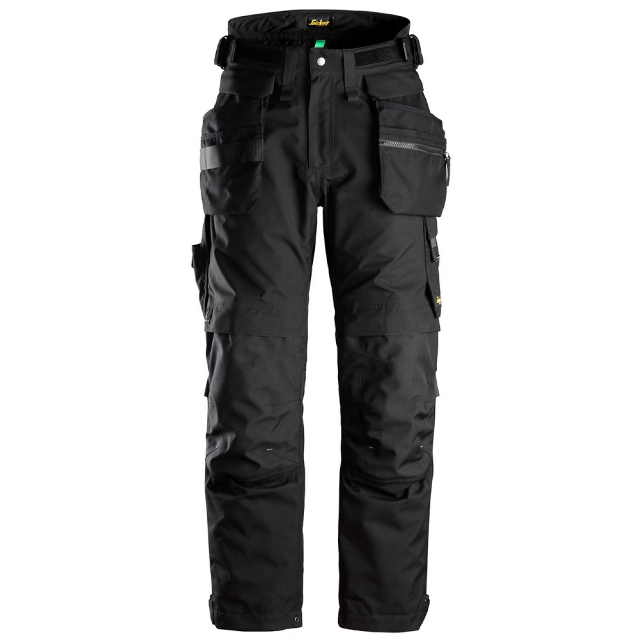 6580 Pantalones largos de trabajo aislantes GORE-TEX 37.5® con bolsillos flotantes FlexiWork negro talla S corto