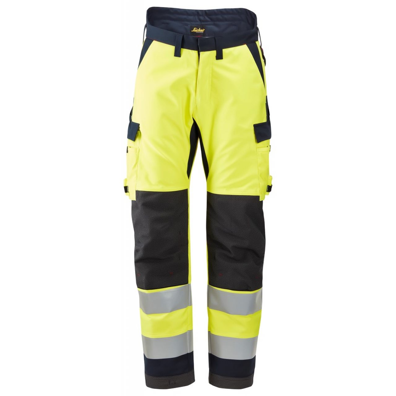 6663 Pantalones largos de trabajo aislantes 37.5® de alta visibiidad clase 2 ProtecWork amarillo-azul marino talla 88