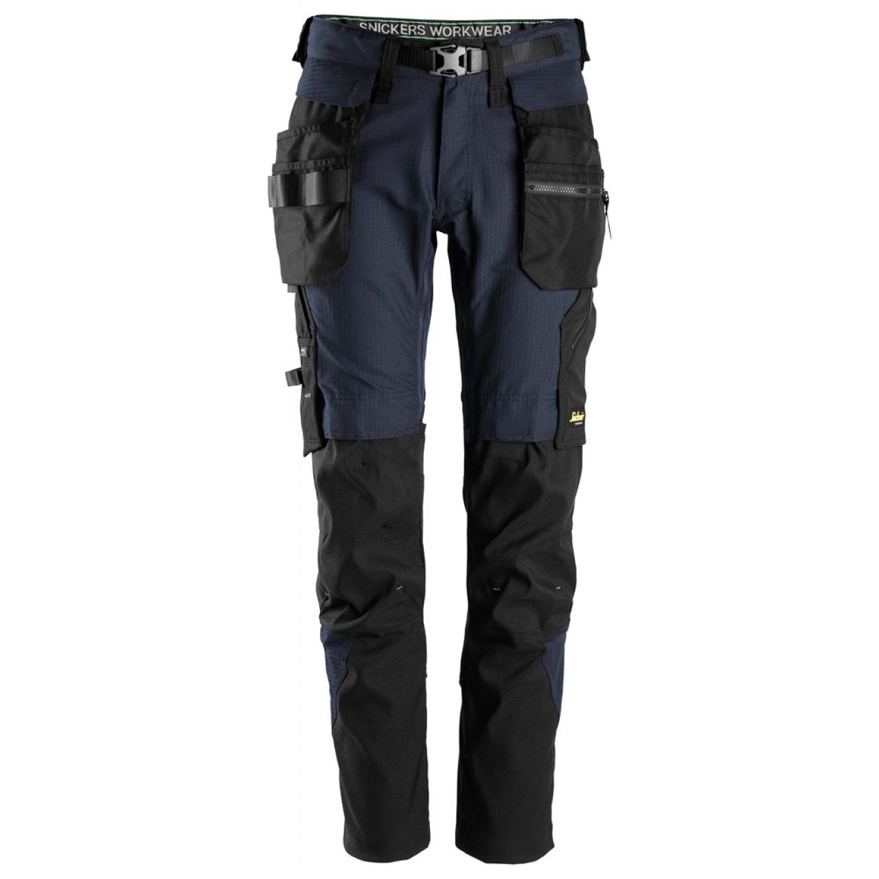 6972 Pantalones largos de trabajo desmontables con bolsillos flotantes FlexiWork azul marino-negro talla 124