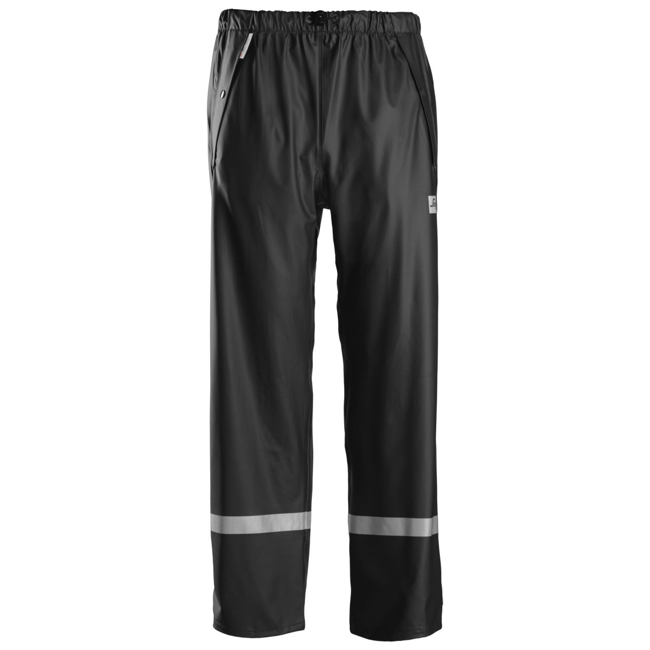 8201 Pantalón Impermeable PU negro talla S