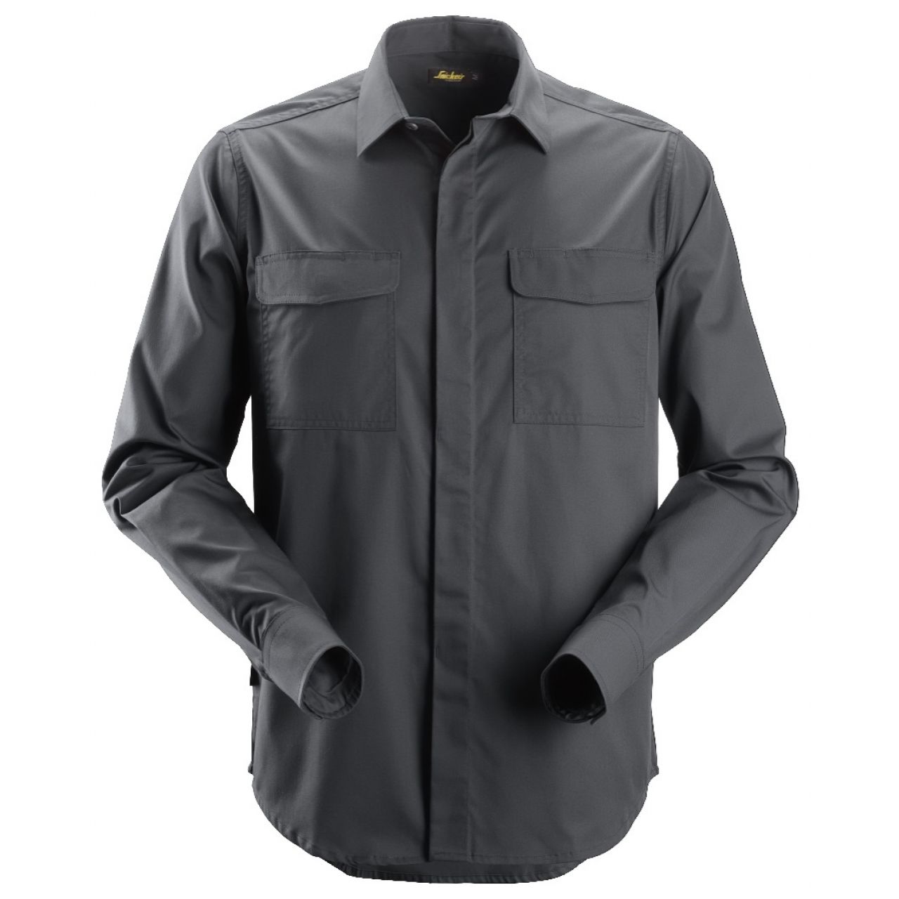 8510 Camisa Service M/Larga gris acero talla XL