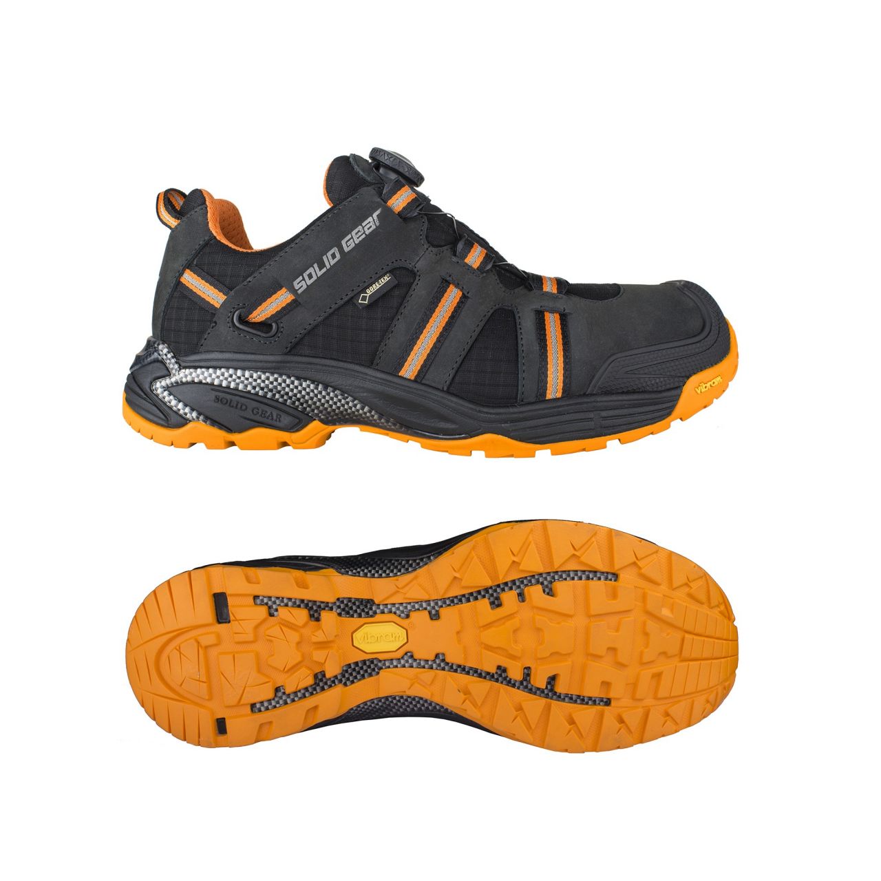 Zapato negro-naranja cierre BOA Hydra GTX T.46