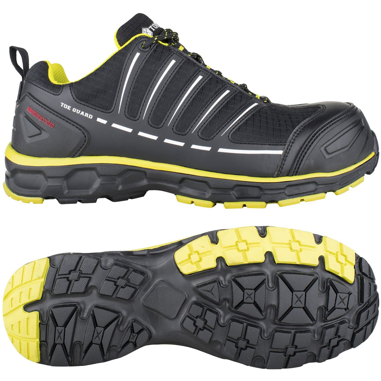 Sprinter zapato negro-amarillo S3 T.43
