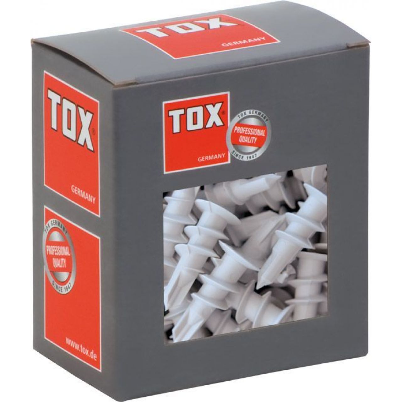 Caja de 50 tacos + tornillos para cartón-yeso GDK SPIRAL (32 mm)