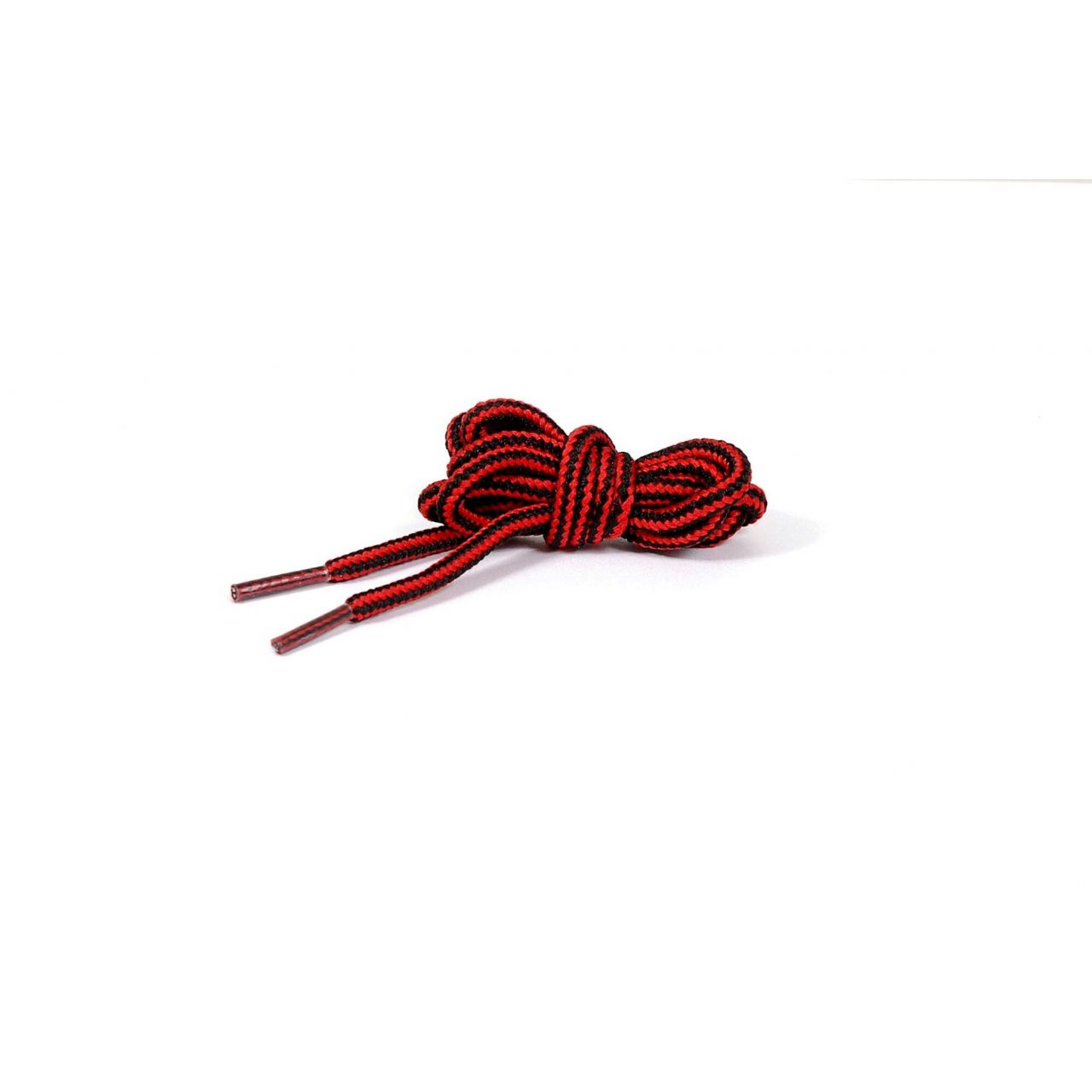 Cordón redondo negro-rojo  120 cm / ACC2012092