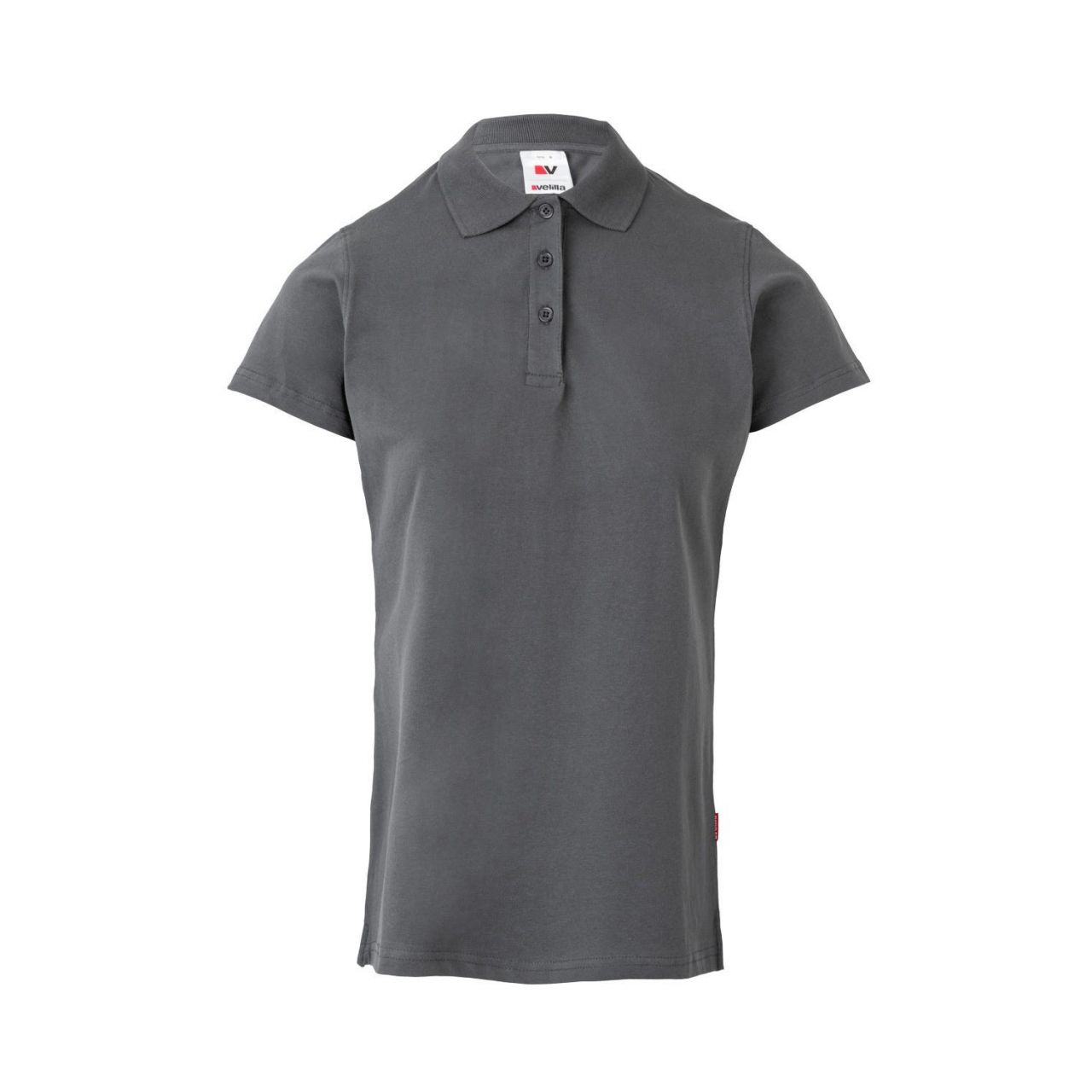 105509S.POLO STRETCH MC MUJER GRIS S