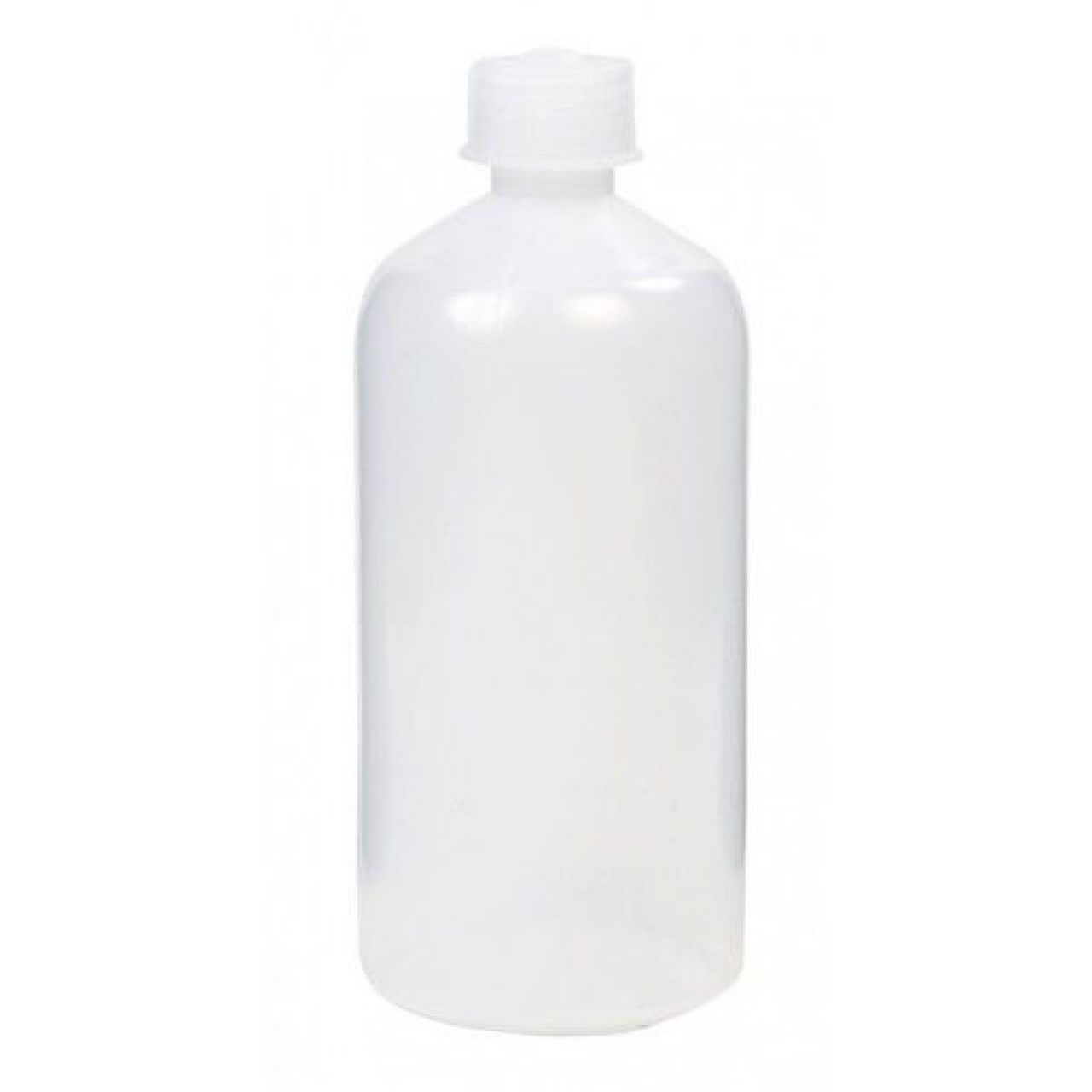 Botella transparente sin pico 1 litro