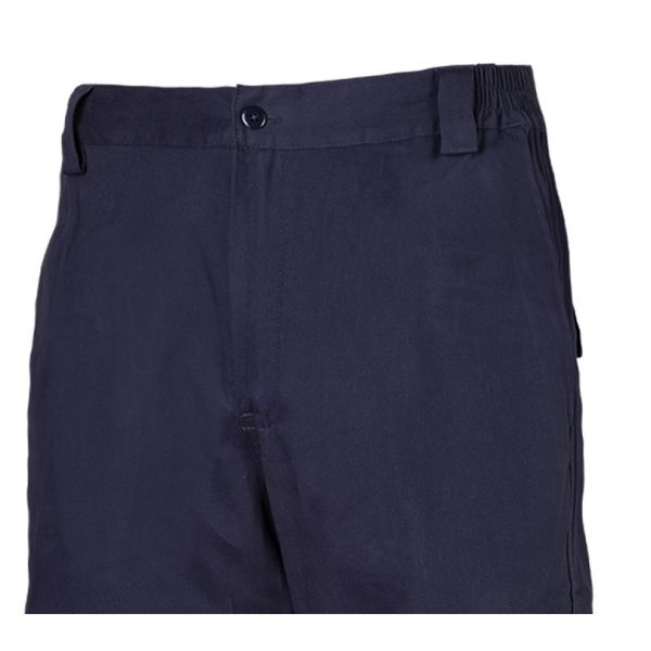 Pantalones de trabajo - 164DN COTTON FLEX L Azul marino