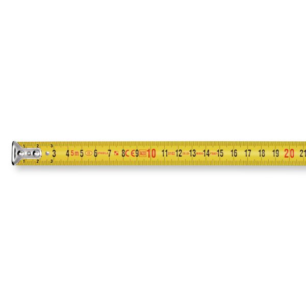 Stabila Flexómetro BM 100, 5 m, escala métrica