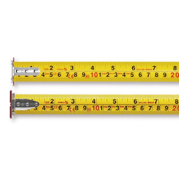 Stabila Flexómetro BM 300, 5 m (16'), escala cm/pulg.