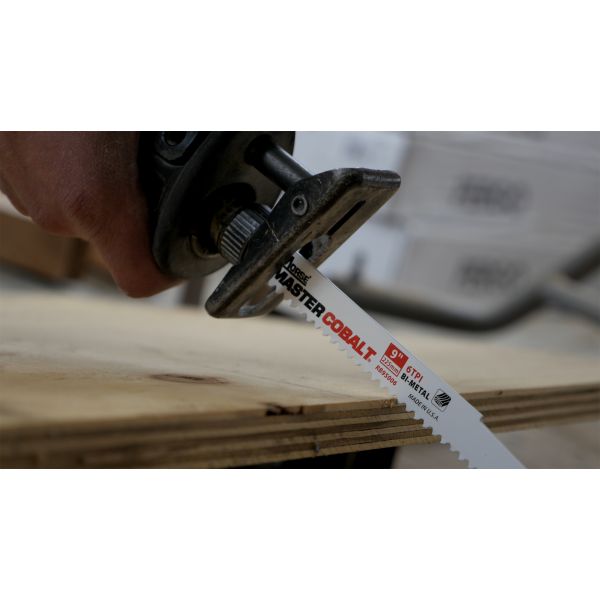 Morse Sierras de sable para madera MASTER COBALT 12" 035 6T 5PK