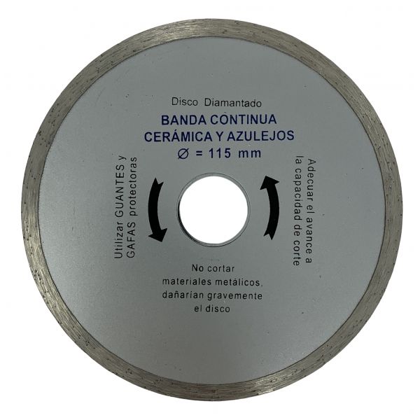 Disco banda continua para cerámica diámetro 230 mm