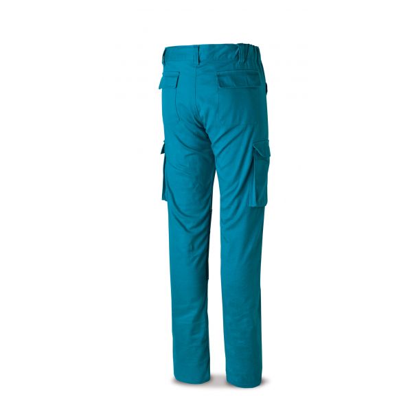Pantalón Stretch. Pro Series. 220 gr/m2. Azul Eléctrico.
